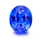 1 Carat Lab Blue Fairy Sapphire