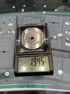 4.16 ct lab-grown Paraiba + 1.945 ct lab-grown Ruby
