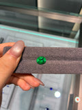 3.68 carat lab grown emerald