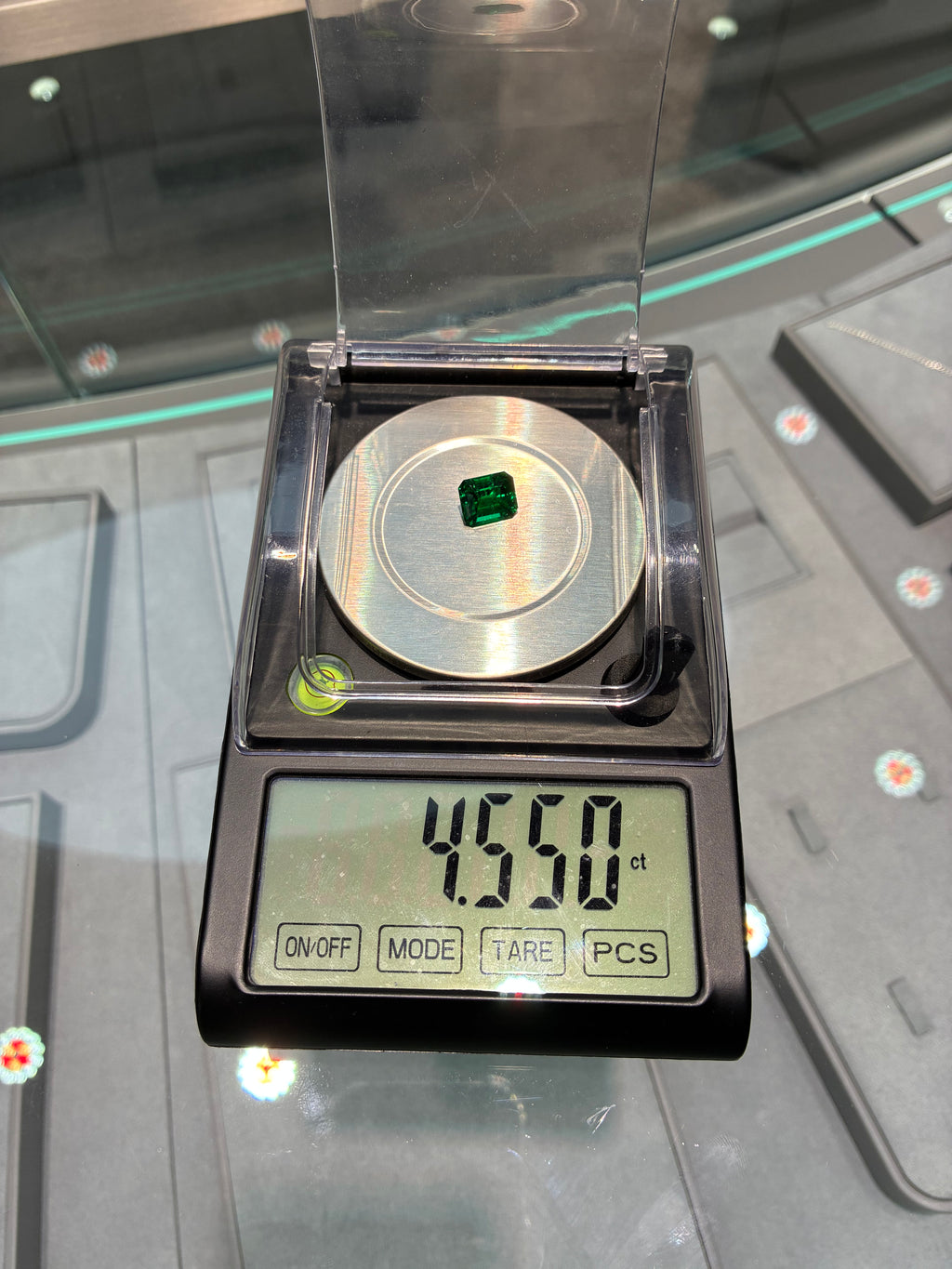 4.55 ct Lab Grown Emerald