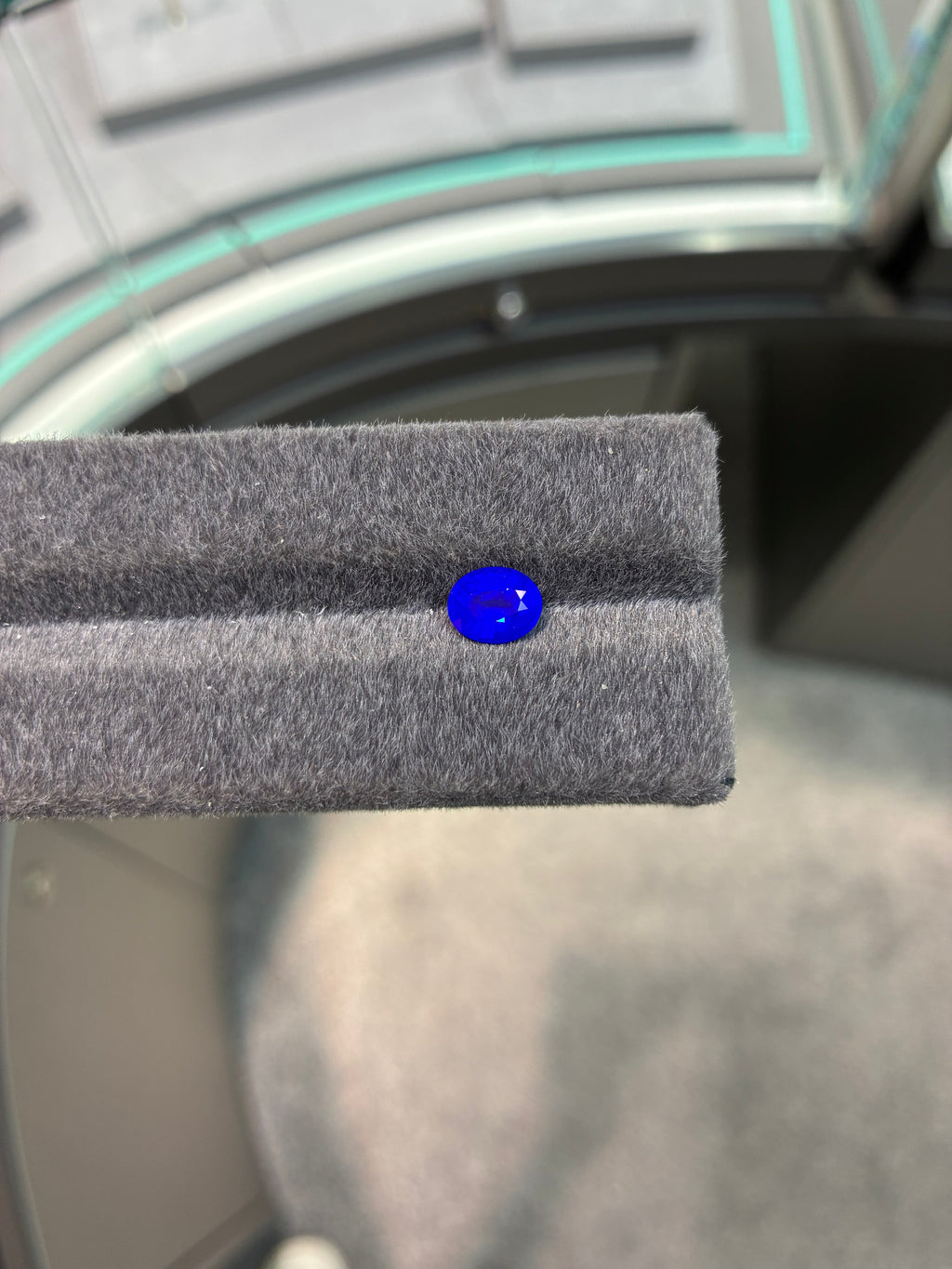 1.74ct Lab Grown Sapphire Kashmir Royal Blue