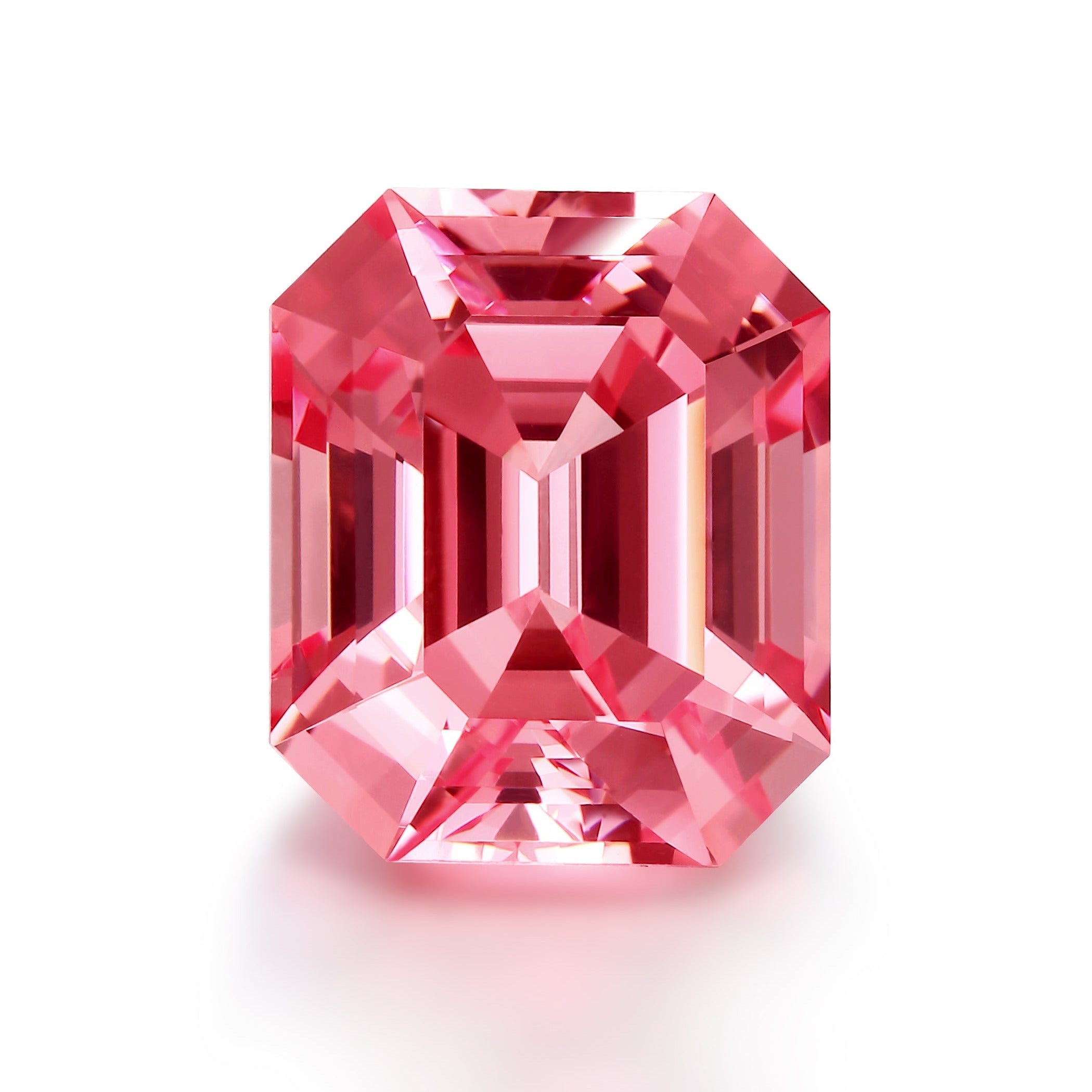 Mifanse 1ct Lab-Grown Padparadscha,Lotus Blossom,Crafted for Custom Luxury Jewelry,Loose Stone,Excellent Cut Jewelry Making,IGI Certificate,for Ring,Necklace,Bracelet,Earrings
