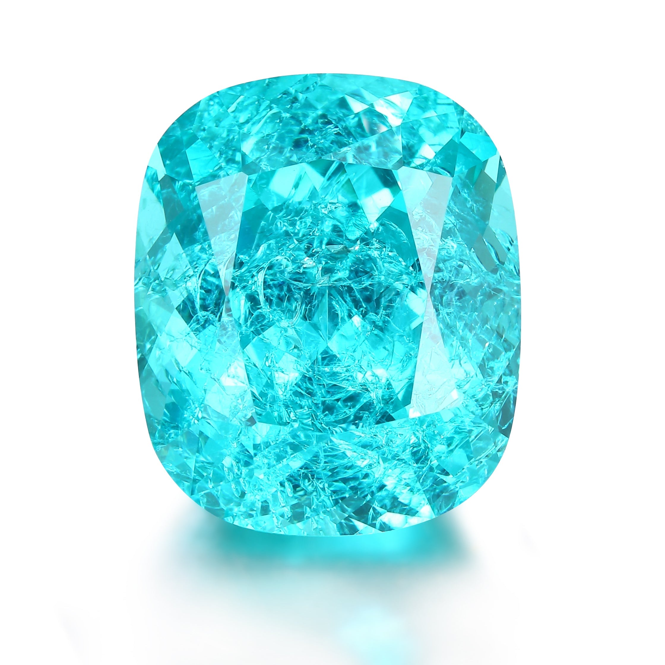 Mifanse 1ct Lab-Grown Paraiba, Neon Ocean Glow, Crafted for Custom Luxury Jewelry, Loose Stone, Excellent Cut for Jewelry Making, IGI Certificate, for Rings, Necklaces, Bracelets, and Earrings