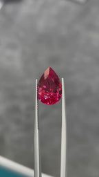 1 Carat Lab Jedi Red Spinel Legendary Neon Red