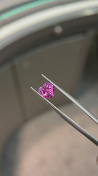 1.85 ct lab-grown pink sapphire