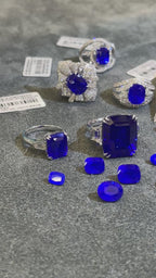 1Carat Lab Sapphire Kashmir Royal Blue