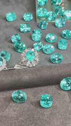 1 Carat Lab Paraiba Neon Blue