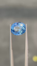 1 Carat Lab Aquamarine Super Santa Mari