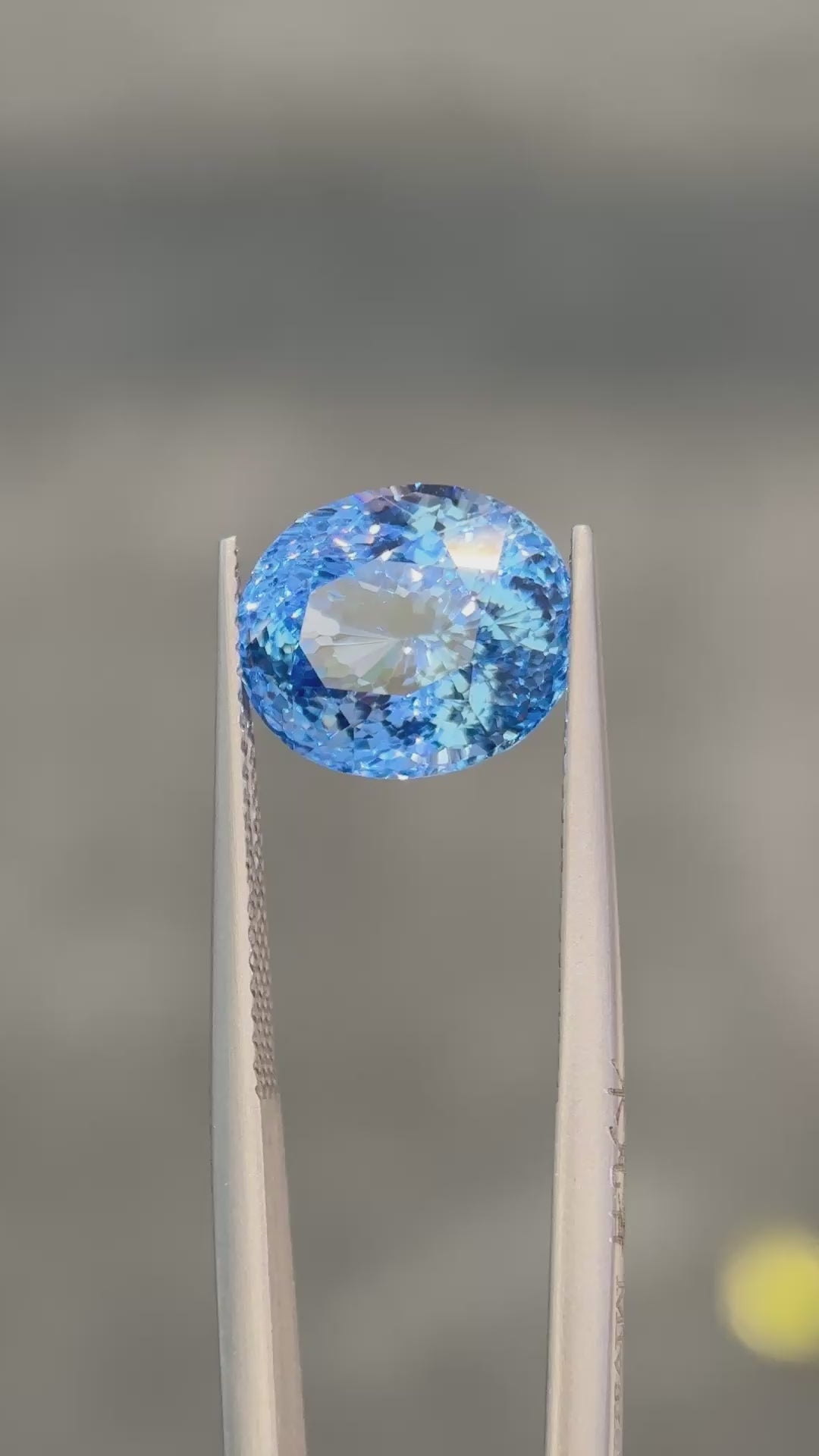Mifanse 1 ct aigue-marine de laboratoire, Santa Maria exceptionnelle, pierre seule, certificat IGI