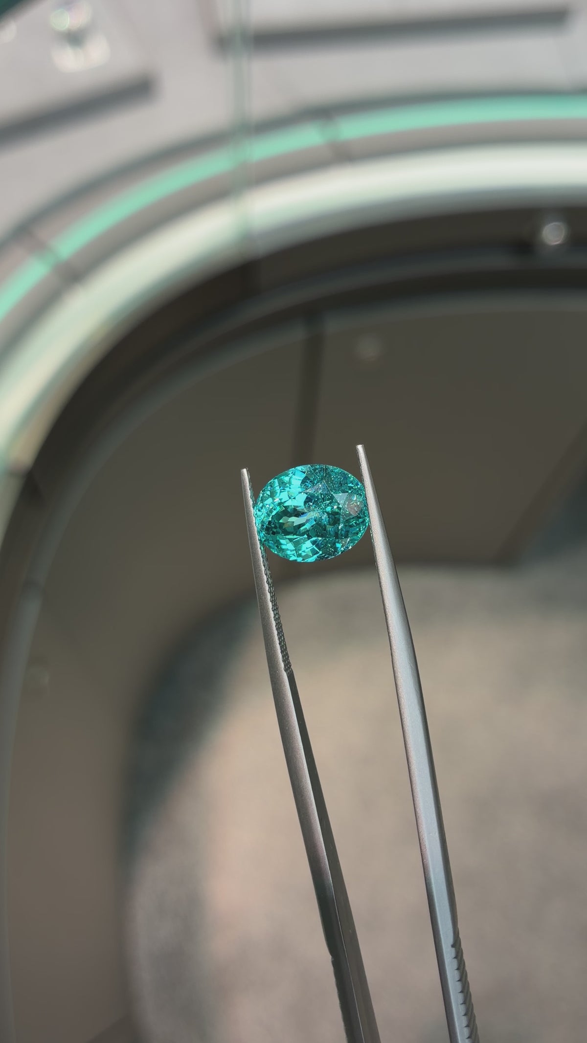 7.1 ct Lab Grown Paraiba